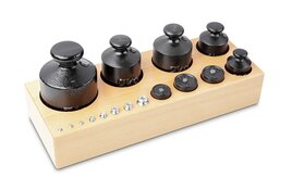 Jeux de poids OIML M3 en inox et fonte